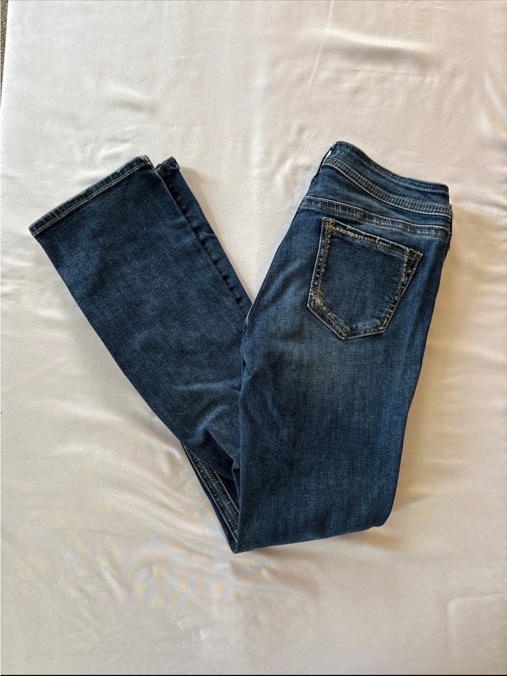 Silver Jeans Deep Blue Elyse Slim Bootcut Jeans